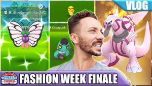 SO HYPED ON THIS SHINY! FASHION WEEK 2021 FINALE GRIND | Pokémon GO Vlog