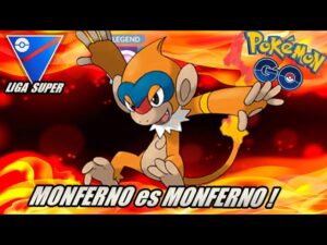 MONFERNO de LEYENDA en LIGA SUPER 1500 - GO BATTLE LEAGUE - Pokémon Go PvP