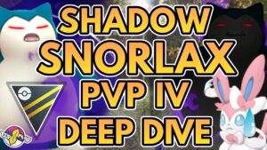 SHADOW SNORLAX PVP IV DEEP DIVE | Ultra League | Pokémon GO