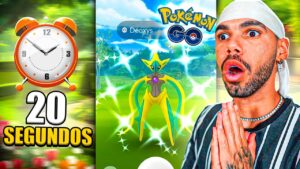 FIZ O NOVO SHINY EM 20 SEGUNDOS *consegui* - POKEMON GO  | Cris | #pokemongo #shiny #deoxyshiny