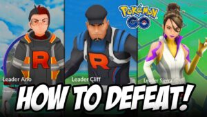 HOW TO BEAT TEAM ROCKET LEADERS! (Pokémon GO April)