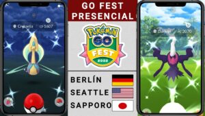 DARKRAI SHINY POKEMON GO | CRESSELIA SHINY POKEMON GO | GO FEST 2022 POKEMON GO | AYRLES PLAY