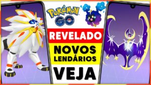 CONFIRMADO! NOVOS LENDARIOS NO POKEMON GO - Solgaleo e Lunala no Pokémon Go