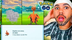 ZAPDOS 100% DE GALAR FUGIU *de verdade* - POKEMON GO | Cris |