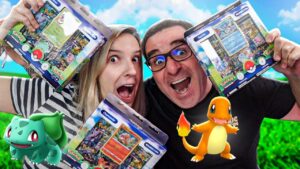 3 STARTER KIT DE POKÉMON GO SQUIRTLE BALBASAUR CHARMANDER