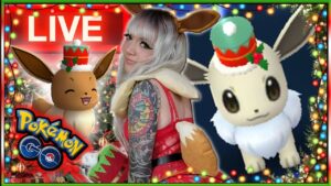 SHINY HUNTING HOLIDAY HAT EEVEE IN POKÉMON GO!