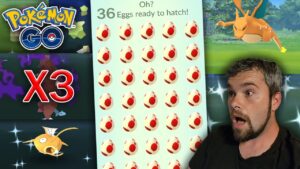 We got extremely LUCKY! 8 ✨Shiny Pokémon✨ caught! (Pokémon GO)