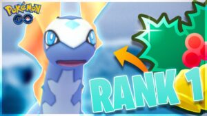 Aurorus is *RANK 1* in the Ultra Holiday Cup for Pokemon GO Battle League!