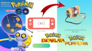 COMO CONECTAR POKEMON GO A ESCARLATA Y PURPURA PARA OBTENER GIMMIGHOUL (COFRE DE MONEDAS)