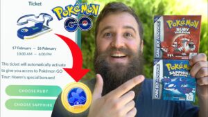 How to get your FREE Ruby or Sapphire badge in Pokemon GO (For Hoenn Tour!)