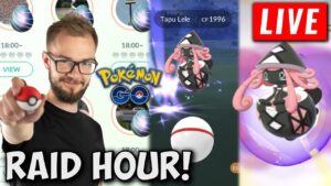 *NOWY SHINY* TAPU LELE RAID HOUR! Shiny hunt! :) Pokémon GO Poland