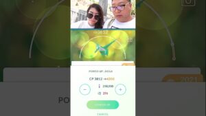 The World's First Mega Legendary Evolution in Pokemon GO, #shorts