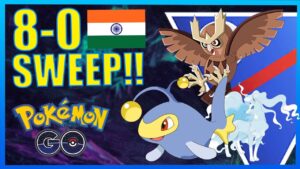 INDIA REGIONAL QUALIFIERS 8-0 SWEEP!! | POKÉMON GO BATTLES