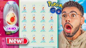 36 OVOS *ROCKETS* E O RESULTADO ME DEIXOU EM CHOQUE… 😨😍🤯 #pokemongo