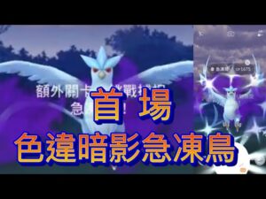 首場就色違暗影急凍鳥Pokémon Go 2023/06/18