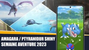 PTYRANIDUR & AMAGARA ✨ - MÉGA-TYRANOCIF - ÉVÉNEMENT FOSSILES SEMAINE AVENTURE - Pokémon GO