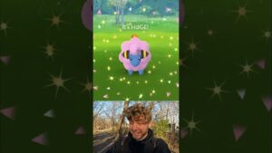 ✨I Got A HUGE Shiny Mareep In Pokemon Go!✨ #pokemon #shorts