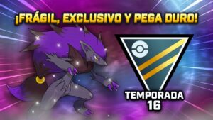 ¡ZOROARK SHINY DESLUMBRANDO en LIGA ULTRA (2500 PC) PVP GBL POKEMON GO!