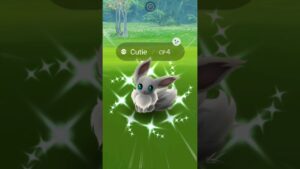 When I caught cutest Shiny of game..... 😳 Pokemon go