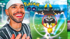 TAPU BULU SHINY 🚨AO VIVO🚨 O LENDÁRIO PERDIDO DE ALOLA! #pokemongo