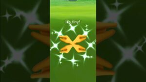 When I caught Tiny Shiny and..... 😳 Pokemon go