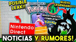 NOTICIAS POKÉMON - MEGA DIANCIE POKÉMON GO - FILTRACIÓN NINTENDO DIRECT - LEGENDARIO Z-A - pachi66
