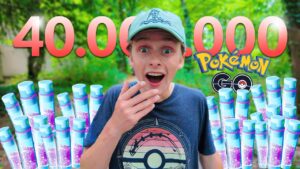 Ich gebe 40.000.000 STERNENSTAUB in Pokémon GO aus!