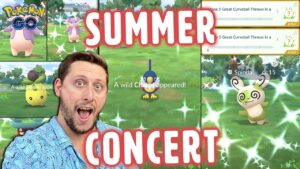 *Shiny Chatot* and Spinda Chase! Summer Concert Event in Pokemon GO! We Got REALLY LUCKY!