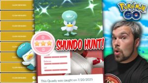 Shundo Quaxly Hunt! (Pokémon GO)